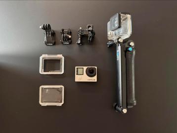 ✅ ZGAN GoPro Hero 4 Silver edition + accessories beschikbaar voor biedingen