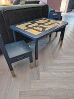 Kinder Tafel met Stoelen en Opbergbakken, Kinderen en Baby's, Kinderkamer | Tafels en Stoelen, Ophalen, Gebruikt, Tafel(s) en Stoel(en)
