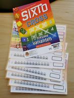 sixto cross scorebladen gesealed (12 varianten), Drie of vier spelers, Ophalen of Verzenden, Zo goed als nieuw, White Goblin Games