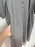 Henrik Vibskov gestreepte lange blouse jurk XS zwart beige, Henrik Vibskov, Henrik Vibskov, Beige, Ophalen of Verzenden