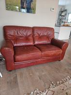 Baxter leren bank., Ophalen, Gebruikt, Tweepersoons, Leer