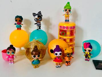 LOL set van 8 popjes met ballen beschikbaar voor biedingen