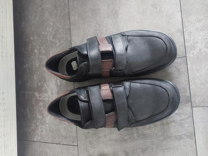 Mephisto mobils eymar zwart (advr 355), Kleding | Heren, Schoenen, Zo goed als nieuw, Overige typen, Zwart, Ophalen of Verzenden