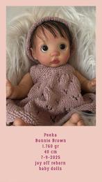 Reborn Peeka-Boo ( Bonnie Brown) LE, Verzamelen, Poppen, Ophalen of Verzenden, Zo goed als nieuw, Babypop