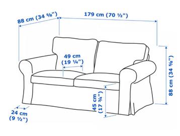 Ektorp tweezits Ikea - afbeelding 9