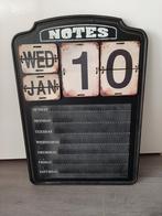 Hout Ophang Maandkalender, Diversen, Ophalen, Maandkalender, Zo goed als nieuw