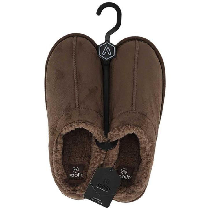 Apollo Heren Huisslippers | Comfortabele & Warme Sloffen, Kleding | Heren, Schoenen, Nieuw, Pantoffels of Sloffen, Bruin, Ophalen of Verzenden