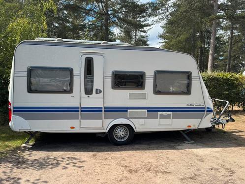 Hobby Excellent 450 UF uit 2007 met voortent en luifel, Caravans en Kamperen, Caravans, Particulier, tot en met 4, 750 - 1000 kg