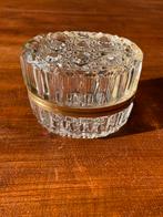 Antiek Kristallen Doosje met Gouden Randje - Baccarat style, Antiek en Kunst, Ophalen of Verzenden
