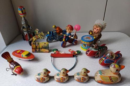 Verzameling blikken speelgoed alles werkend, Antiek en Kunst, Antiek | Speelgoed, Ophalen of Verzenden