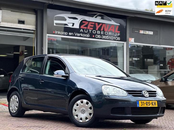 Volkswagen Golf 1.6 FSI Turijn Airco 5DRS NAP Trekhaak, Auto's, Volkswagen, Bedrijf, Te koop, Golf, ABS, Airbags, Airconditioning