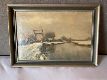 Mijndert van den Berg 1876-1967. Hollandse winter beschikbaar voor biedingen