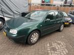 Volkswagen Golf 1.4 55KW 1999 Groen nieuwe apk mogelijk, Auto's, Volkswagen, Voorwielaandrijving, 15 km/l, 74 pk, 4 cilinders
