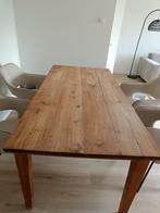Zeer leuke houten Eettafel 180x90, Gebruikt, 100 tot 150 cm, Rustiek, 150 tot 200 cm