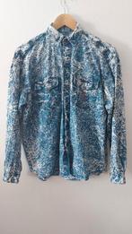 Vintage 90s Levis Western Wear overhemd M, Kleding | Heren, Overhemden, Gedragen, Blauw, Ophalen of Verzenden, Halswijdte 39/40 (M)