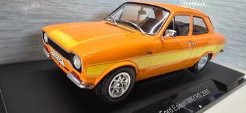 ford escort mk1 rs2000 mcg oranje 1:18 beschikbaar voor biedingen