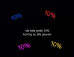 10% KORTING OP ALLE GEUREN!, Ophalen of Verzenden, Nieuw