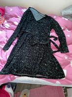 Zwarte casual jurk maat 48, Kleding | Dames, Zwart, Maat 46/48 (XL) of groter, Ophalen of Verzenden, Zo goed als nieuw