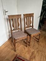 Antieke Houten Stoelen, Ophalen, Gebruikt, Twee, Bruin