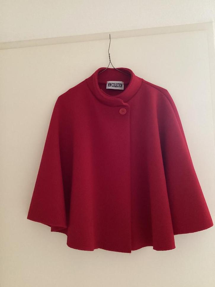 PELLERINE JASJE, Kleding | Dames, Jasjes, Kostuums en Pakken, Nieuw, Rood, Ophalen of Verzenden