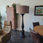 Vloerlamp met kap, Huis en Inrichting, Lampen | Vloerlampen, Ophalen, Stof, Gebruikt, Klassiek
