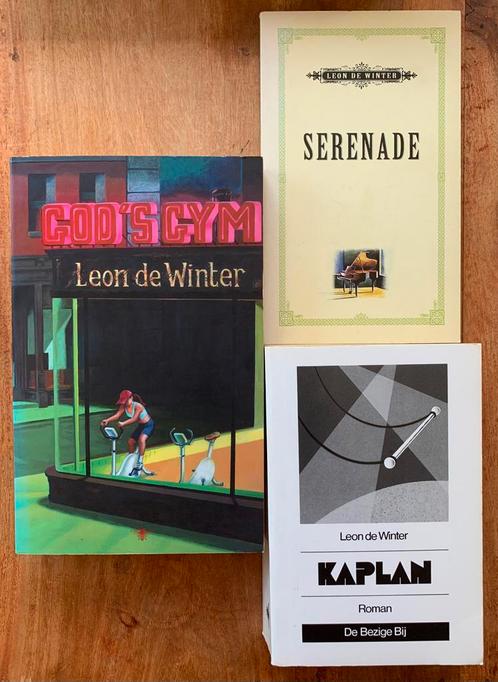 3x Leon de Winter - God’s Gym / Kaplan / Serenade, Boeken, Romans, Gelezen, Nederland, Ophalen of Verzenden