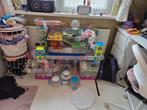 Hamster walhalla :ferplast kooi, buizen, gym, lab, kubus ect, Kooi, Minder dan 75 cm, Zo goed als nieuw, Hamster