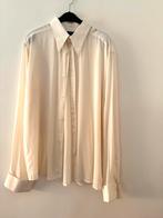 ARCHETIPO roomwit zijden silk overhemd mt medium BCBC, Kleding | Heren, Overhemden, Archetipo, Wit, Zo goed als nieuw, Halswijdte 39/40 (M)