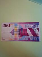 250 gulden Vuurtoren uit 1985 in ZF+, Postzegels en Munten, Bankbiljetten | Nederland, Ophalen of Verzenden, 250 gulden, Los biljet