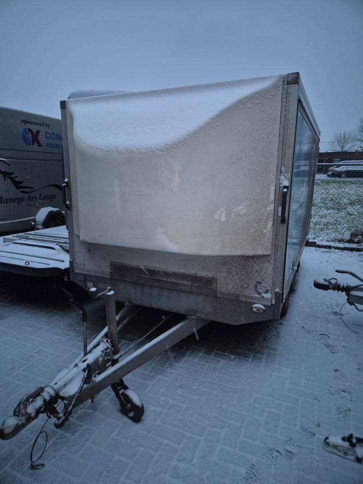 Hapert gesloten,2x zijklep,2017, Auto diversen, Aanhangers en Bagagewagens, Ophalen of Verzenden