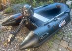 Motorboot met 2,5pk aquaparx, Watersport en Boten, Minder dan 70 pk, Overige merken, Aluminium, Zo goed als nieuw