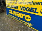 Sunair Reclamebord - Reiscenter Carlier XL, Ophalen