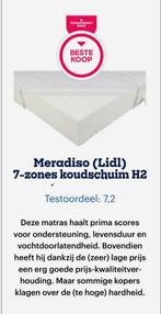 Beste koop consumentenbond Meradiso koudschuimmatras 160x200, Huis en Inrichting, Slaapkamer | Matrassen en Bedbodems, 160 cm