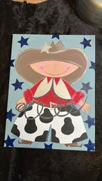 Schilderij cowboy, Ophalen of Verzenden, Zo goed als nieuw