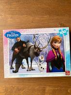 Frozen Puzzel 100 stukjes, Ophalen of Verzenden, Meer dan 50 stukjes, Zo goed als nieuw, 4 tot 6 jaar