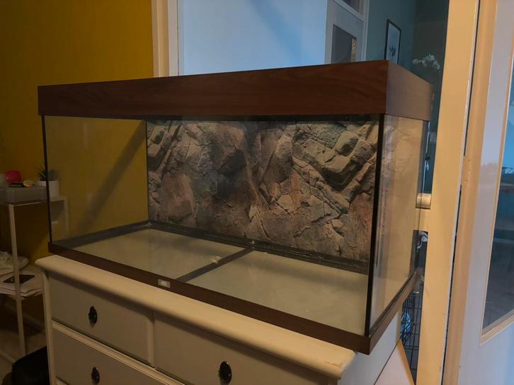 Hamster hok met toebehoren (juwel aquarium), Dieren en Toebehoren, Reptielen en Amfibieën | Toebehoren, Zo goed als nieuw, Ophalen