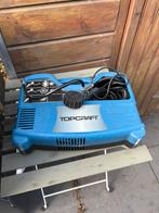 Lucht compressor topcraft, Doe-het-zelf en Verbouw, Compressors, Ophalen, Gebruikt, 6 tot 10 bar, Minder dan 200 liter/min