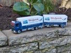 Truck en aanhanger  Urk Export, Hobby en Vrije tijd, Modelauto's | 1:50, Ophalen of Verzenden, Zo goed als nieuw, Bus of Vrachtwagen