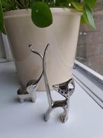 2 Stuks Silverplated Olifant en Kat Ringenhouder Jaren 70, Antiek en Kunst, Ophalen of Verzenden