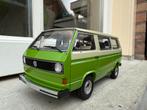 1:18 Volkswagen T3 Bus groen / beige Schuco | JJTOP, Hobby en Vrije tijd, Modelauto's | 1:18, Overige merken, Schuco, Auto, Info@schuco.de