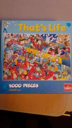 That's Life Puzzel - Kantoor Chaos - 1000 Stukjes, Ophalen of Verzenden, 500 t/m 1500 stukjes, Zo goed als nieuw, Legpuzzel