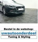 Maxton Design Spoiler Lip Splitter Voor Mazda 3 BN Mk3 Facel, Auto diversen, Tuning en Styling, Verzenden