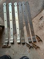 Poortbeslag / Hekbeslag 60cm - Diverse, Doe-het-zelf en Verbouw, Hang- en Sluitwerk, Ophalen, Gebruikt, IJzer, Scharnier