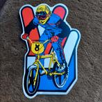 Leuke sticker.   Fietscross., Ophalen of Verzenden, Zo goed als nieuw, Overige typen