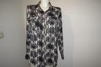 Essentiel Antwerp zijde achtige blouse mooie print M