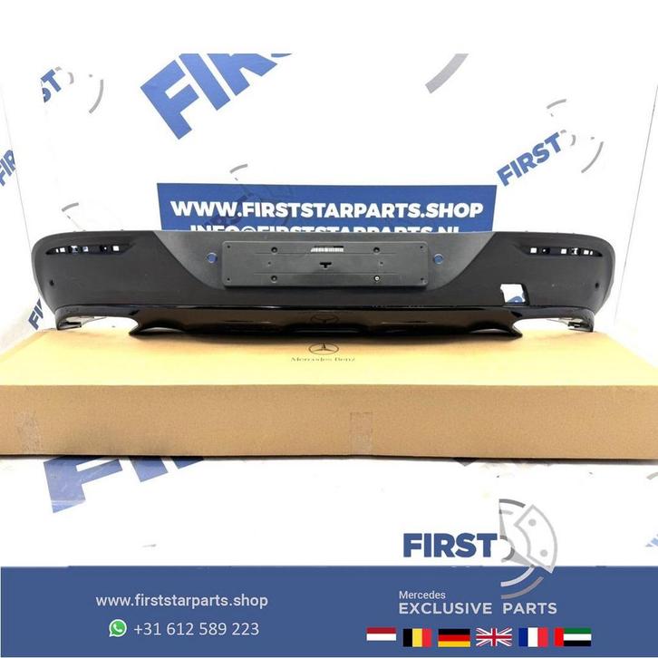 C292 GLE COUPÉ DIFFUSER GLE43 AMG W166 DIFFUSER ACHTERBUMPER, Auto-onderdelen, Overige Auto-onderdelen, Mercedes-Benz, Gebruikt