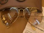Vintage B&L Ray-Ban Aviator 62mm zonnebril photochromic A9, Ray-Ban USA, Bruin, Nieuw, Ophalen of Verzenden