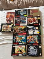 Snes, N64 en Nes CIB spellen, Spelcomputers en Games, Games | Nintendo Super NES, 1 speler, Ophalen of Verzenden, Zo goed als nieuw