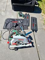 Bosch PKS 66 AF, Ophalen, Cirkelzaag, Zo goed als nieuw, 30 tot 70 mm