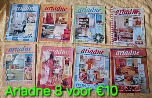 Ariadne 1994/95 8x wonen decoreren,combineren antiek doezelf, Boeken, Tijdschriften en Kranten, Gelezen, Overige typen, Ophalen of Verzenden